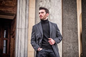 un palton bine întreținut