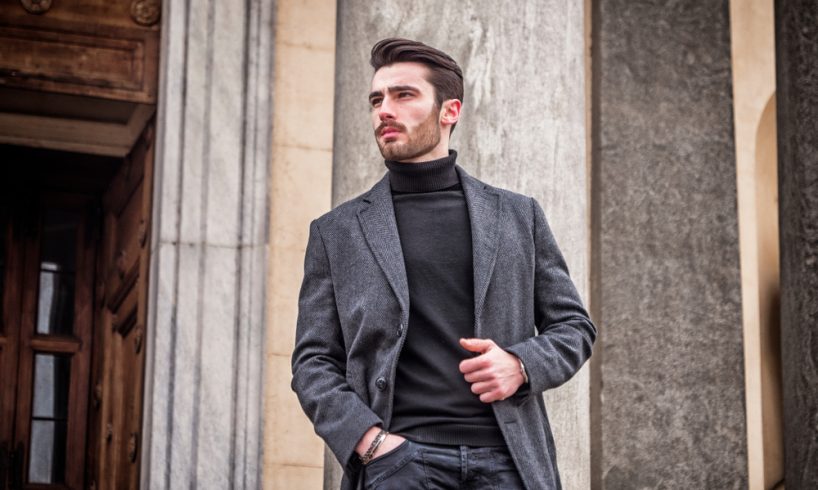 un palton bine întreținut